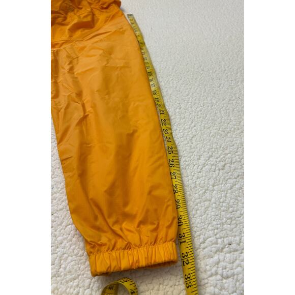 LL Bean Jacket Men's Windbreaker Hooded Size XL Orange Lightweight Full Zip - Picture 5 of 6